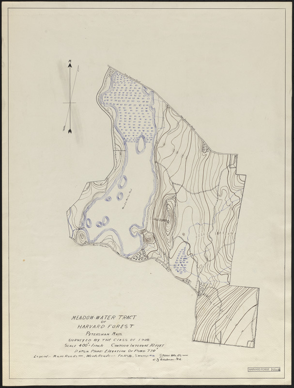 Topographic map of Meadow-water Tract (TS I-VII)