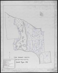 Tom Swamp South forest types 1913