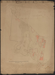 Meadow-Water Tract map showing location and character of operations to 1917
