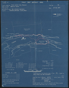 Tract Map (Without Grid) Flood Control - Tully Reservoir