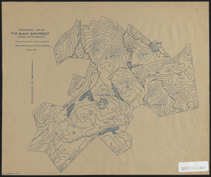 Topographic map of the Black Rock Forest