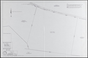Plan of Land in Petersham - owned by Petersham Country Club