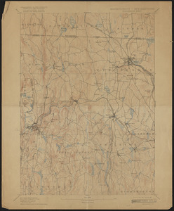 Topographic Maps of the Winchendon Sheet