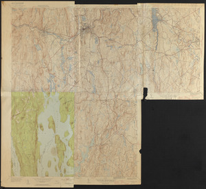 Topographic maps of 7.5' Orange, Athol, Templeton, Quabbin Reservoir and Petersham quads