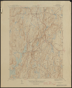 Topographic maps of 7.5' Petersham quad