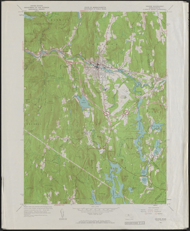 Topographic Maps of 7.5' Orange