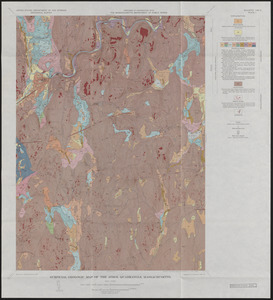 Surficial Geology and glaciofluvial sequences of the Athol Quadrangle - preliminary map 1963 and final maps 1966