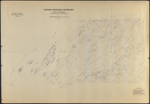 Composite of USGS Topographic Maps of Petersham ('Natural Resource Inventory')