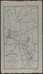 Map of Petersham, Mass.