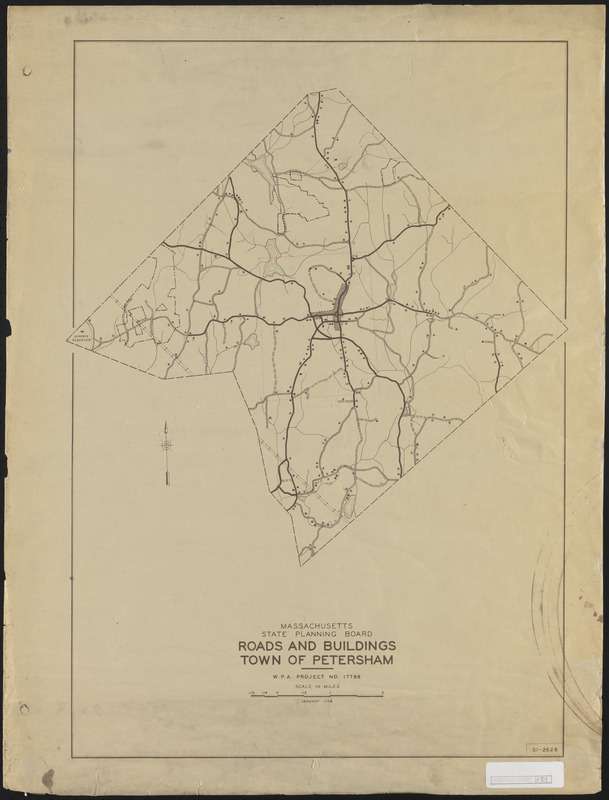 Roads and Buildings Town of Petersham Digital Commonwealth