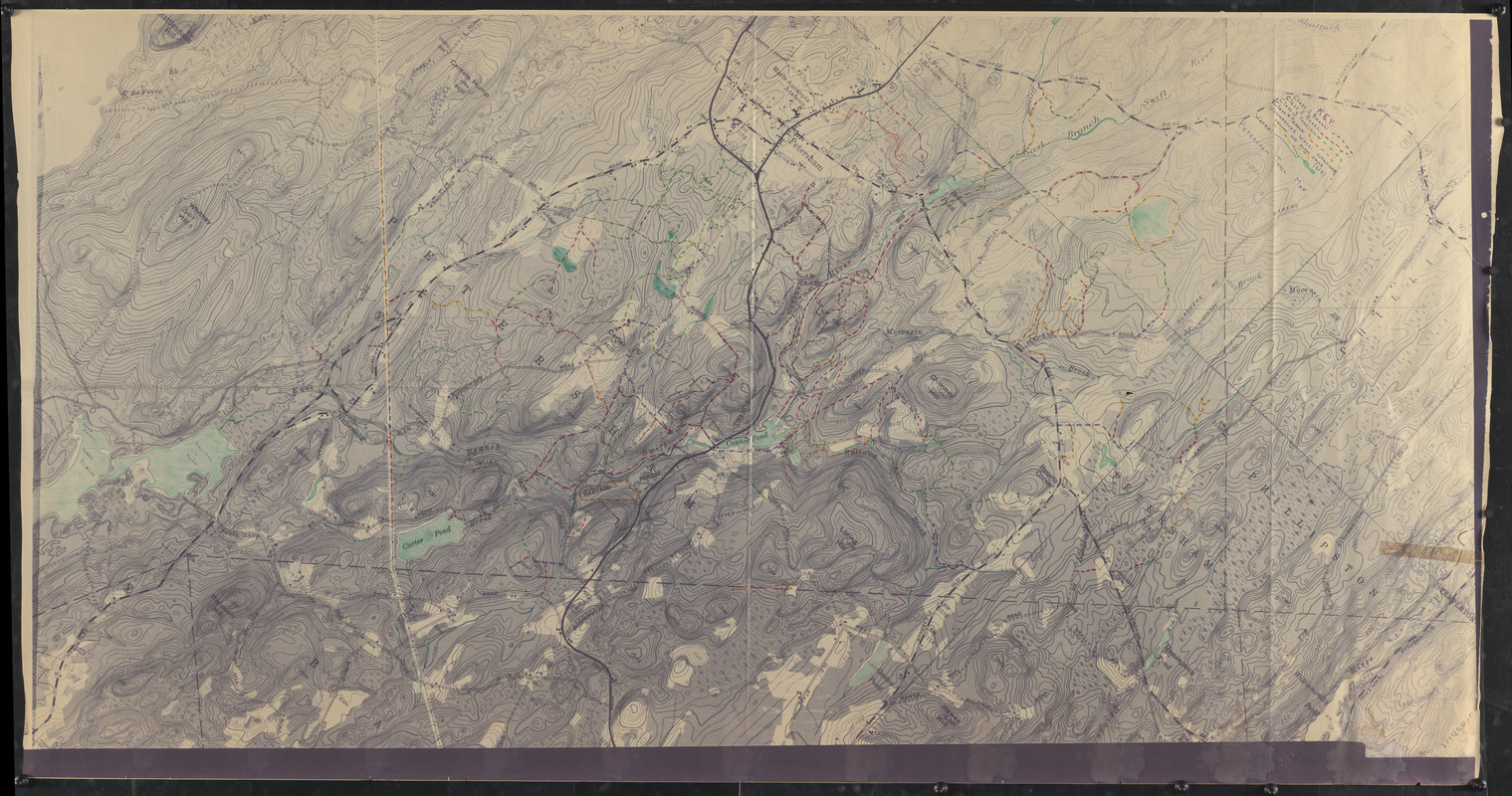 Petersham Trail Map