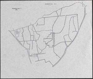 Lyford Grid overlayed onto 1947 Prospect Hill I and VII map