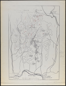 Pisgah Tract - Location of 1927 plots. old growth plots and stump plots