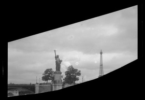 Statue of Liberty and Eiffel Tower, Paris