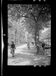 Street scene, possibly Paris