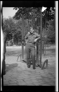 U. S. Army soldier, Fontainebleau, France