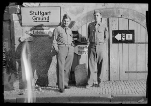 U. S. Army soldiers, Waiblingen, Germany