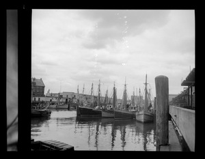Boats between T Wharf and Commercial Wharf, Boston