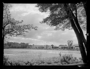 Hammond Pond and Chestnut Hill Shopping Center, Newton, Massachusetts