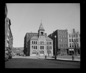 Fire station, Fort Hill Square, Boston