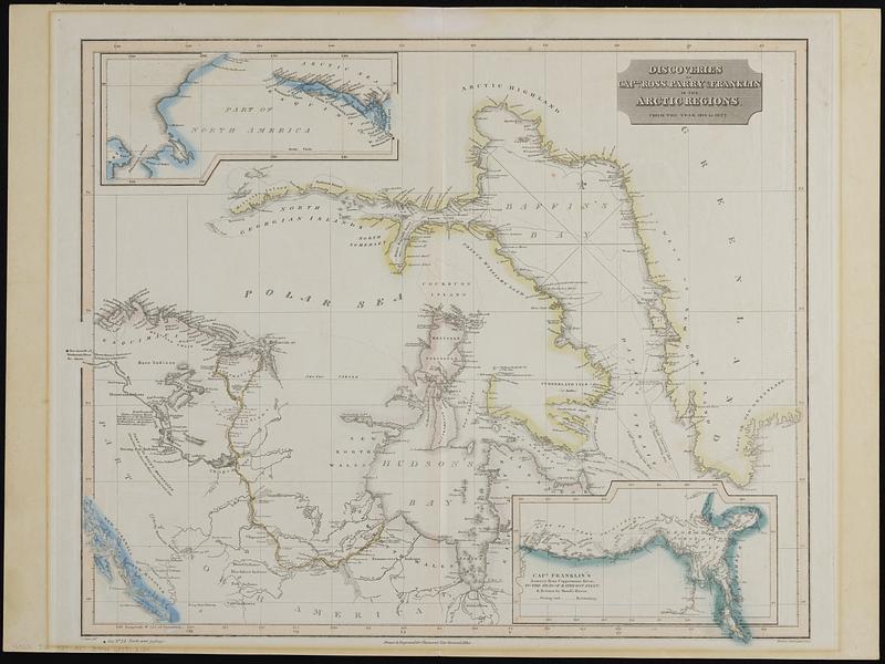 Discoveries of Capts. Ross, Parry & Franklin in the Arctic regions