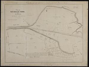 Plan of Ten Hills Farm