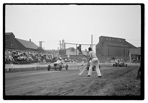 Soap box automobile races at Medford