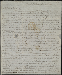 Letter from John Bishop Estlin, Bristol, [England], to Maria Weston Chapman, September 15th, 1849