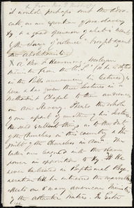 Fragment of letter from Maria Weston Chapman