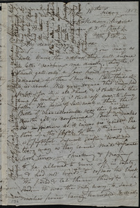 Letter from Maria Weston Chapman, 119 Madison Avenue, (corner of 31st Street), New York, [NY], to Anne Greene Chapman Dicey and Elizabeth Bates Chapman Laugel, May 15th, Friday, 1863