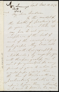 Letter from Jane Jennings, Cork, [Ireland], to Maria Weston Chapman, Nov. 10, 1842