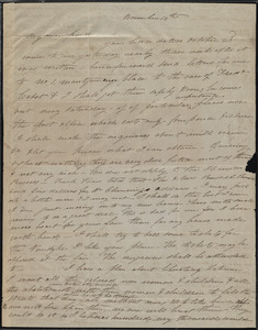 Letter from Eliza Lee Cabot Follen, [Boston, Mass.], to Maria Weston Chapman, November 13th, [1842]