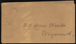 Letter from Samuel May, 21 Cornhill, [Boston, Mass.], to Anne Warren Weston, Thursday noon, Sept. 7, [1848?]
