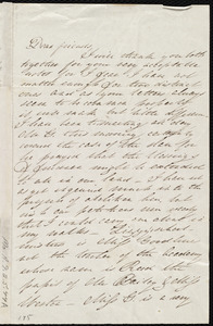 Letter from Mary Gray Chapman to Maria Weston Chapman and Deborah Weston, [183-?]