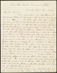 Letter from Abby Kelley Foster, Leicester, [NY], to Maria Weston Chapman, June 28, 1843