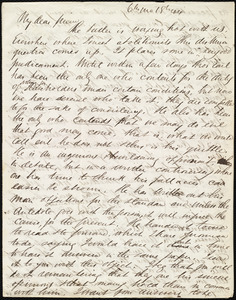 Letter from Edward Morris Davis to Maria Weston Chapman, 6th mo[nth] 18th [day] [18]44