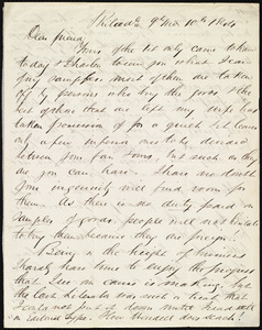 Letter from Edward Morris Davis, Philad[elphia], [Penn.], to Maria Weston Chapman, 9th mo[nth] 10th [day] 1844