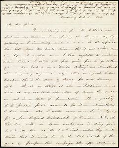 Letter from Abby Kelley Foster, Canterbury, [NH], to Maria Weston Chapman, Oct. 4, 1844