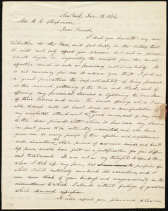 Letter from Oliver Johnson, New York, to Maria Weston Chapman, Dec. 18, 1844