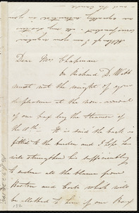 Letter from Isabel Jennings, [Cork, Ireland], to Maria Weston Chapman, [1845?]