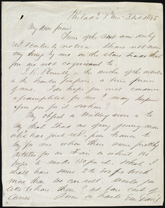 Letter from Edward Morris Davis, Philad'l, [Penn.], to Maria Weston Chapman, 7 mo[nth] 31st [day] 1845