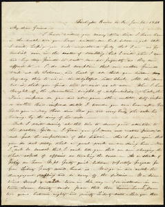 Letter from Abby Kelley Foster, Darlington, Beaver Co., Pa., to Maria Weston Chapman, Jan. 14, 1846