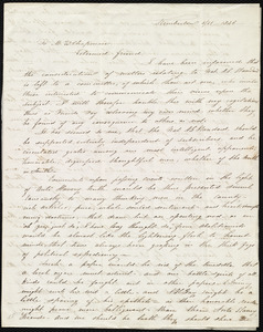 Letter from Abby Kimber, Kimberton, [Penn.], to Maria Weston Chapman, 5/21 1846