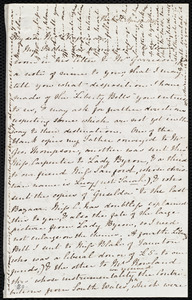Letter from Mary Anne Estlin, Park St[reet], [Bristol, England], to Maria Weston Chapman, April 19, 1847
