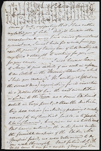 Letter from John Bishop Estlin, Bristol, [England], to Caroline Weston, Saturday, March 1, 1851