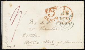 Letter from Isabel Jennings, [Cork, Ireland], to Anne Warren Weston, November [1850]