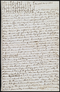 Letter from Mary Anne Estlin, Bristol, [England], to Anne Warren Weston, Oct. 3, 1851