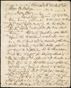Letter from Edward Morris Davis, Philad[elphia], [Penn.], to Anne Warren Weston, 9 mo[nth] 1 [day] 1853