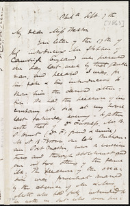 Letter from James Miller M'Kim, Phil[adelphi]a, [Penn.], to Caroline Weston, Sept. 7th, [1863?]