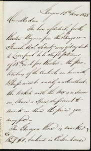 Letter from Andrew Paton, Glasgow, [Scotland], to Anne Warren Weston, 15 Nov. 1848